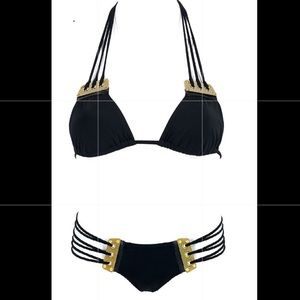 Beach Bunny Pretty Edgy Bikini S/M NWT